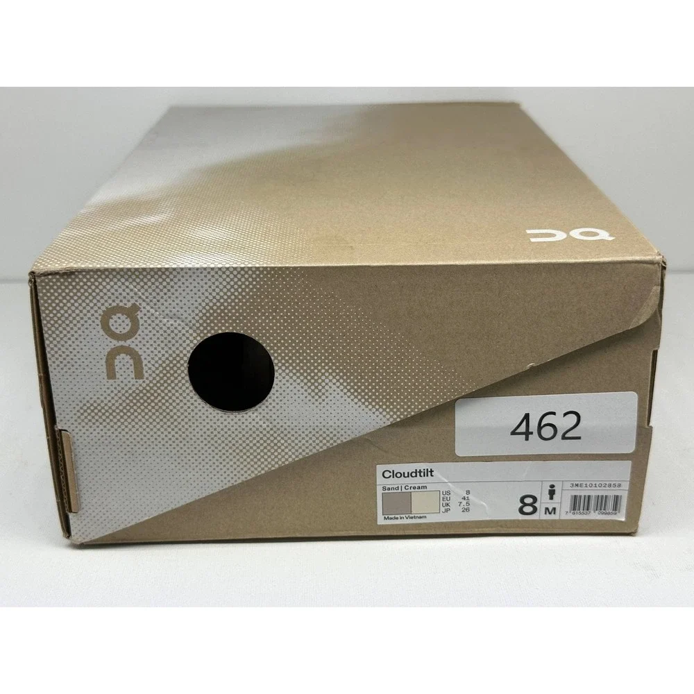 On Cloudtilt Mens‎ Sand Cream Running Shoes 3ME10102858 Size 8M New